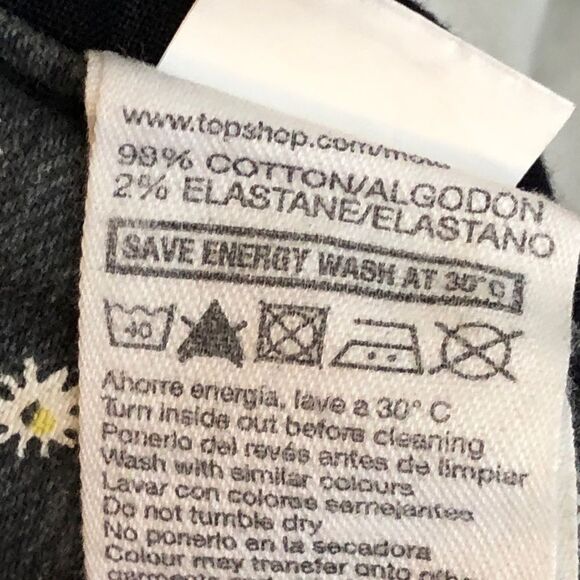 TopShop Moto Daisies‎ Shorts - Picture 2 of 8